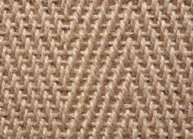 Jute Herringbone Natural carpet by Kersaint Cobb