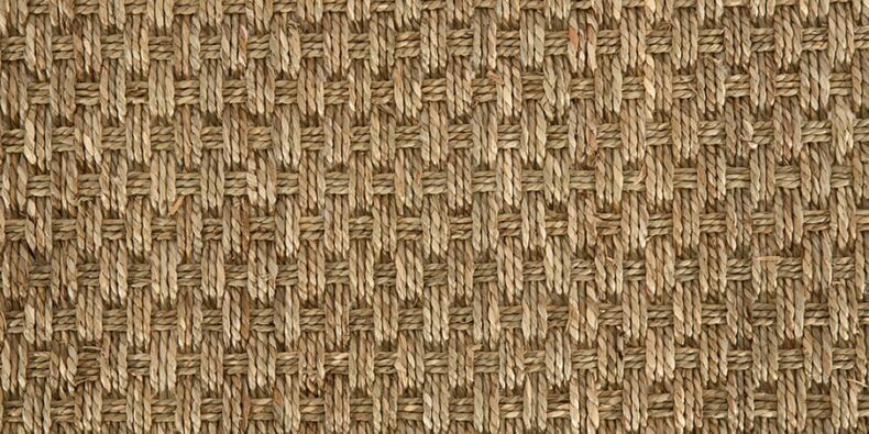 Seagrass Fine SG Basketweave Natural FSBW carpet by Crucial Trading