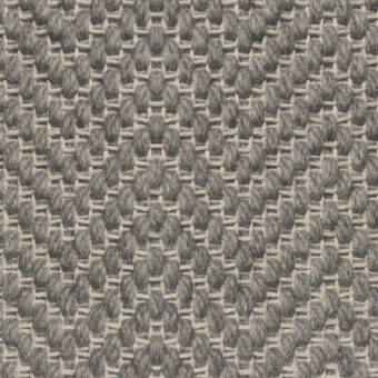 Flatweave Classic Herringbone Peat carpet by Fibre