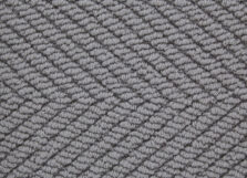 Wool Folded Angle Pleated Grey carpet by Kersaint Cobb