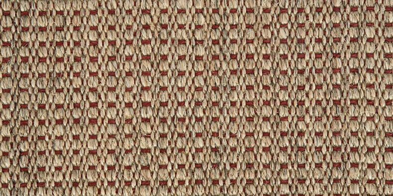 Sisal Panama New Champagne Red E223 carpet by Crucial Trading