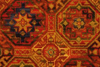 Glenavy Red Persian carpet by Ulster Carpets