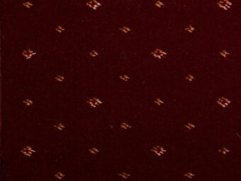 Prince Bishop Sceptre Burgundy carpet by Hugh Mackay