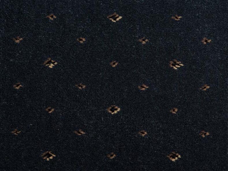 Prince Bishop Sceptre Cobalt carpet by Hugh Mackay