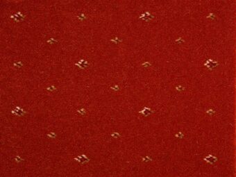 Prince Bishop Sceptre Terracotta carpet by Hugh Mackay