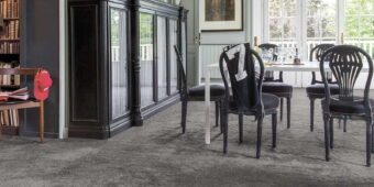 Magnificus Slate 95 carpet by Invictus