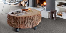 Septimus Smoke Grey 96 carpet by Invictus