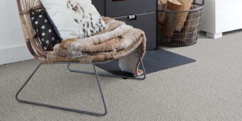 Severus Soft Silver 92 carpet by Invictus