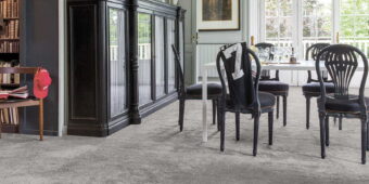 Magnificus Steel Grey 93 carpet by Invictus