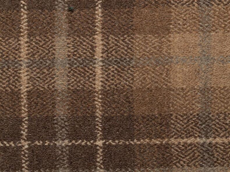 Tartan Naturals Collection Tartan Dusk carpet by Hugh Mackay