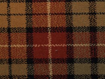 Tartan Collection Tartan Weathered Buchanan carpet by Hugh Mackay