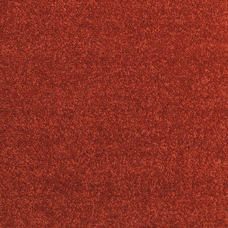 Dimensions Plain Tomato carpet by Brockway Carpets