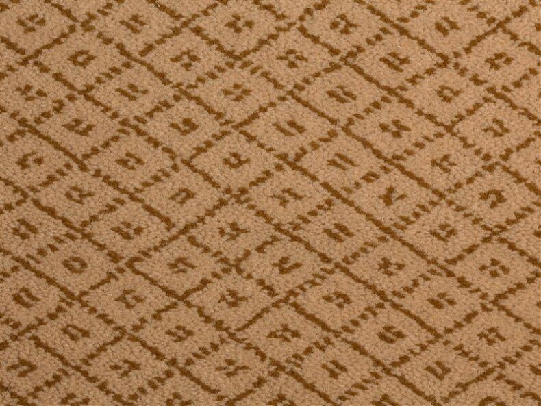 Prince Bishop Trellis Beige carpet by Hugh Mackay
