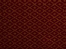 Prince Bishop Trellis Burgundy carpet by Hugh Mackay