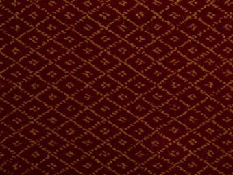 Prince Bishop Trellis Burgundy carpet by Hugh Mackay