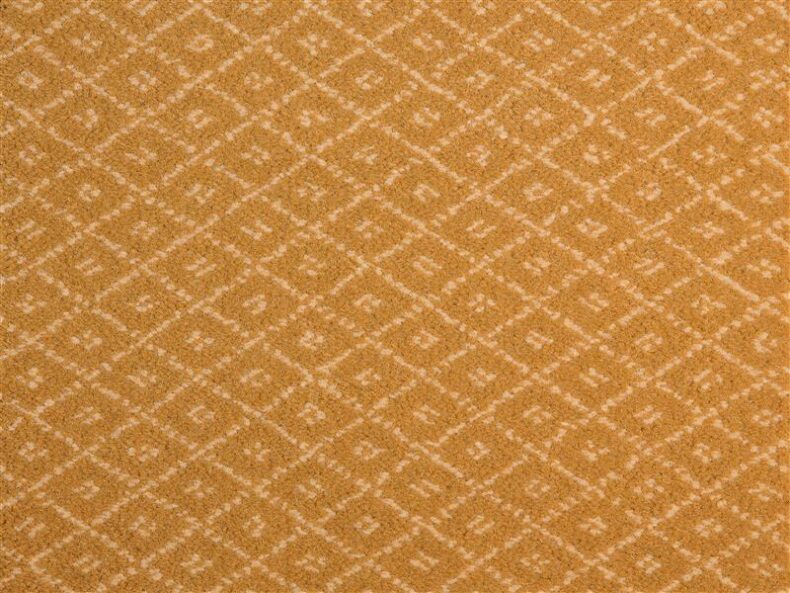 Prince Bishop Trellis Corn carpet by Hugh Mackay