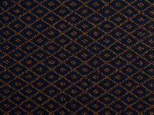 Prince Bishop Trellis Navy carpet by Hugh Mackay