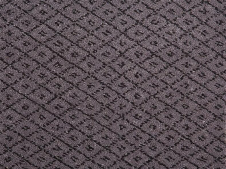 Prince Bishop Trellis Steel carpet by Hugh Mackay
