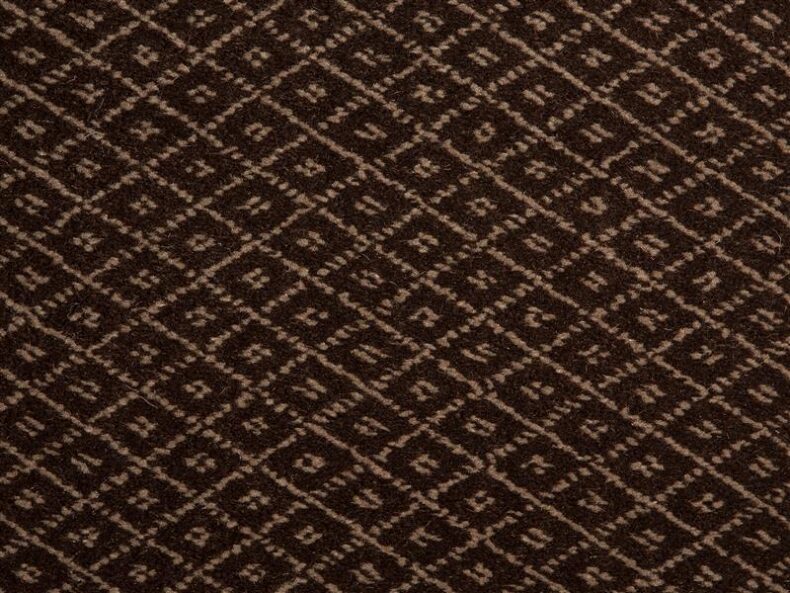 Prince Bishop Trellis Umber carpet by Hugh Mackay