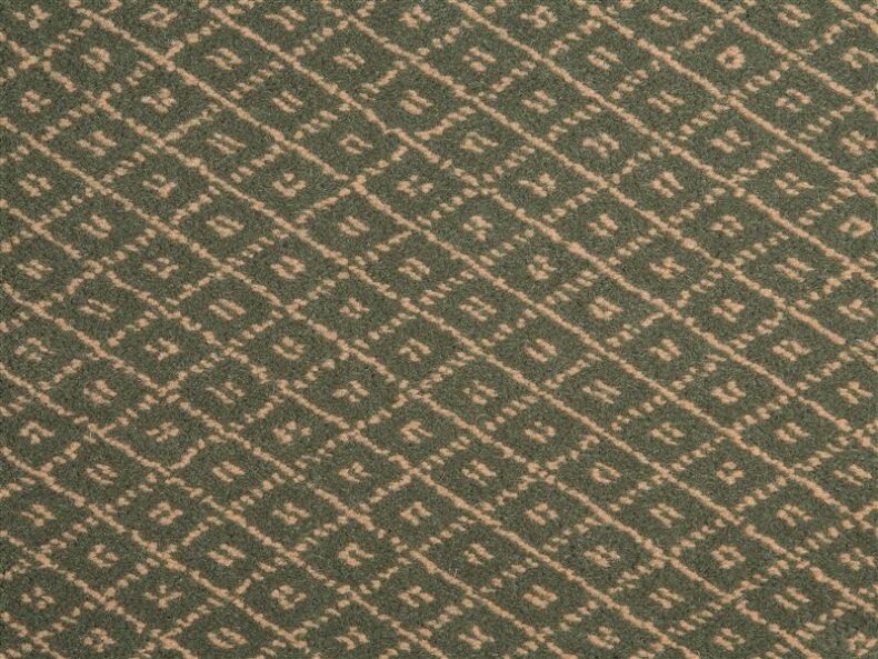 Prince Bishop Trellis Willow carpet by Hugh Mackay