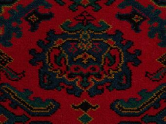 New Barrington Turkey Red carpet by Hugh Mackay