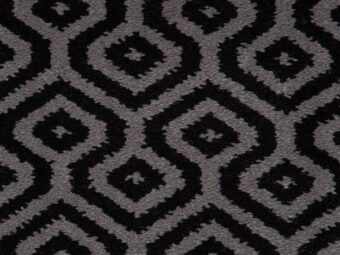Moda Collection Verona Black carpet by Hugh Mackay