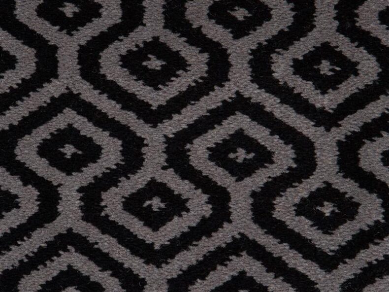 Moda Collection Verona Black carpet by Hugh Mackay