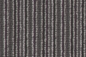 Open Spaces Wellington Stripe Wellington Stripe Carbon carpet by Ulster Carpets