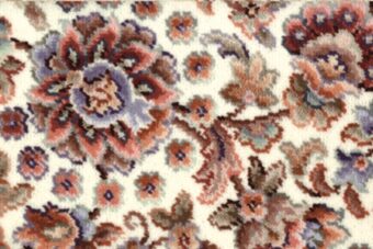 Glenavy White Shirzar carpet by Ulster Carpets
