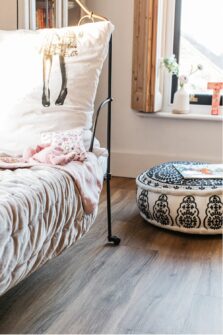 View of Mid Oak luxury vinyl tile by Harvey Maria