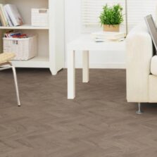View of Aged Oak - Parquet luxury vinyl tile by Harvey Maria