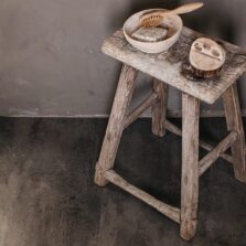 View of Tadao - Concrete luxury vinyl tile by Harvey Maria