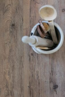 View of Coppice luxury vinyl tile by Harvey Maria