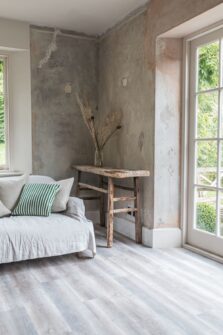 View of Driftwood luxury vinyl tile by Harvey Maria