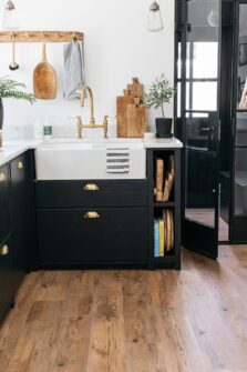 View of Coppice luxury vinyl tile by Harvey Maria