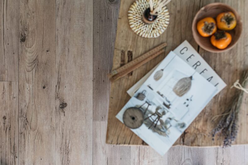 View of Tawn luxury vinyl tile by Harvey Maria
