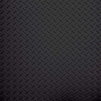 View of Tread Plate - Black luxury vinyl tile by Harvey Maria