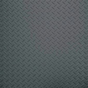 View of Tread Plate - Gunmetal luxury vinyl tile by Harvey Maria
