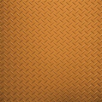 View of Tread Plate - Copper luxury vinyl tile by Harvey Maria