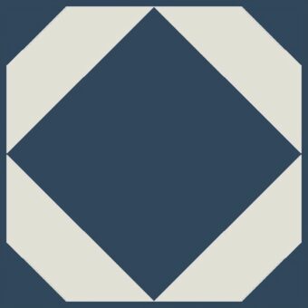 View of Dovetail Oxford Blue luxury vinyl tile by Harvey Maria