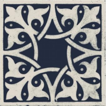 View of Northmore Waterhouse Blue luxury vinyl tile by Harvey Maria