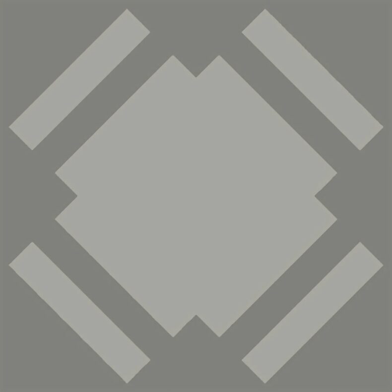 View of Check Graphite luxury vinyl tile by Harvey Maria