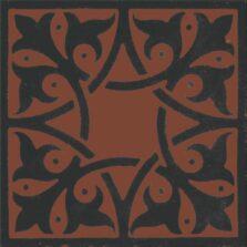 View of Northmore Fired Terracotta luxury vinyl tile by Harvey Maria