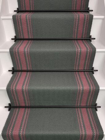 Gainford - Everglade stair runner by Off The Loom