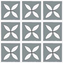 View of Lattice Tarn luxury vinyl tile by Harvey Maria