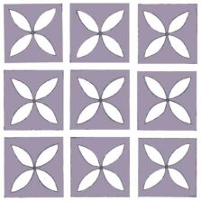View of Lattice Hellebore luxury vinyl tile by Harvey Maria