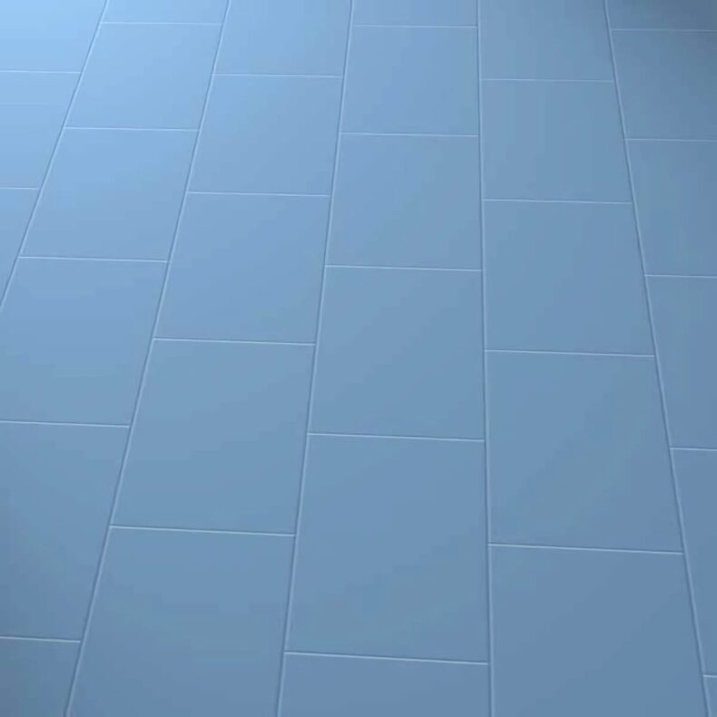 View of Little Bricks Forget-Me-Not luxury vinyl tile by Harvey Maria