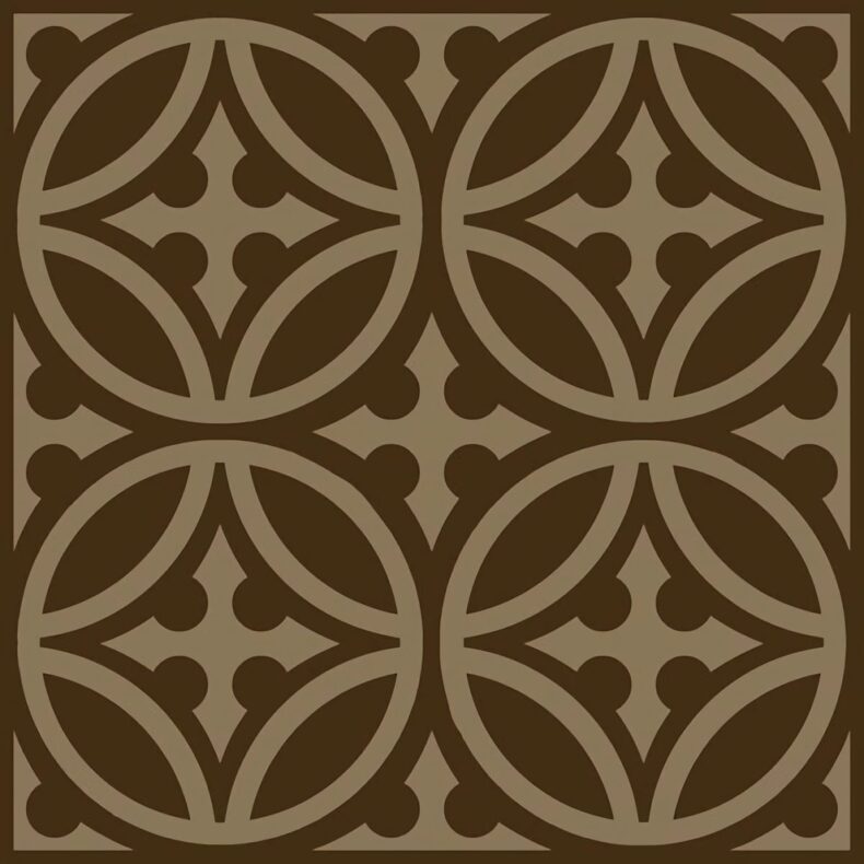 View of Walbrook Claystone luxury vinyl tile by Harvey Maria