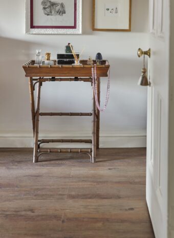 View of English Oak luxury vinyl tile by Harvey Maria