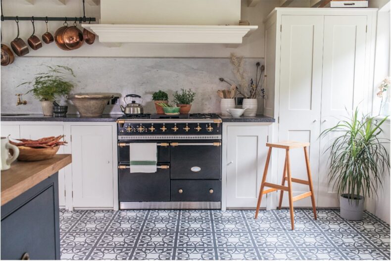 View of Northmore Pembroke Slate luxury vinyl tile by Harvey Maria